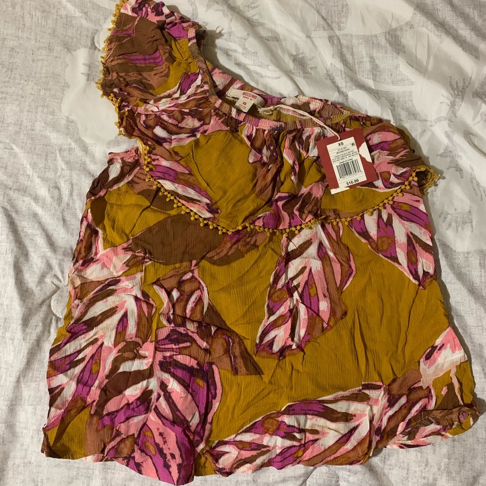 New One Shoulder Top